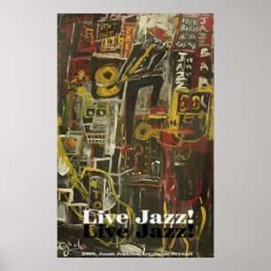 LIVE JAZZ POSTER