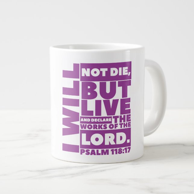 Live  Jumbo Mug (Front Right)