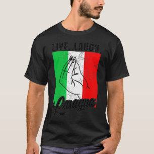 Live Laugh Lasagne Funny Italian Lasagne Lover T-Shirt