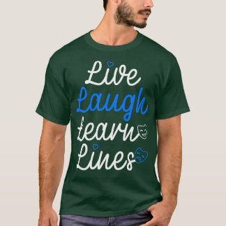 Live Laugh Learn Lines T-Shirt