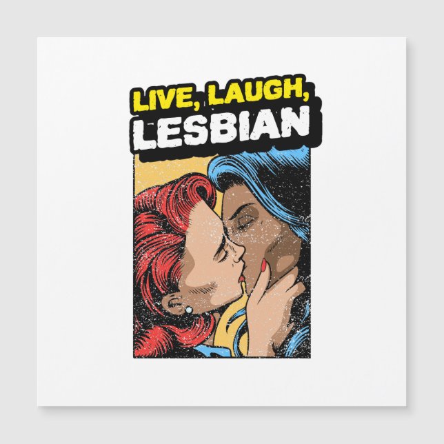 Live Laugh Lesbian (Front)