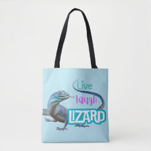 Live Laugh Lizard Tote Bag