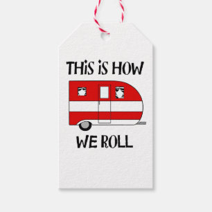 "Live, Laugh, Love and Camp" Gift Tags