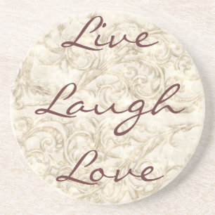Live Laugh Love Coaster