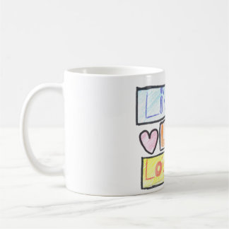 Live, Laugh, Love Coffee Mug