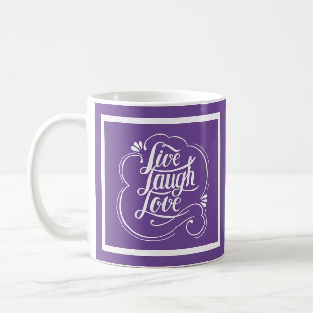 LIve laugh love  Coffee Mug (Left)