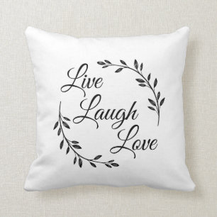Live Laugh Love Cushion