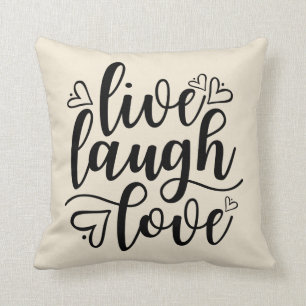 Live Laugh Love Cushion