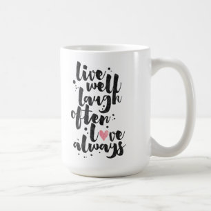 Live Laugh Love - Inspirational Mug