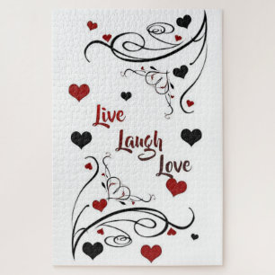 Live Laugh Love Jigsaw Puzzle