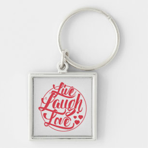 Live Laugh Love Key Ring