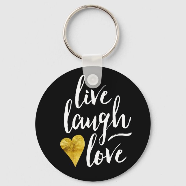 Live Laugh Love Keychain (Front)