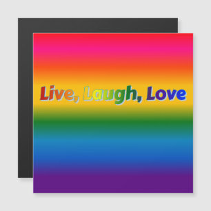 Live, Laugh, Love magnet