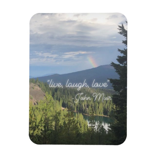 Live Laugh Love Magnet (Vertical)