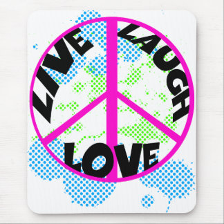 live laugh love mouse pad