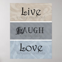 Live Laugh Love Neutrals