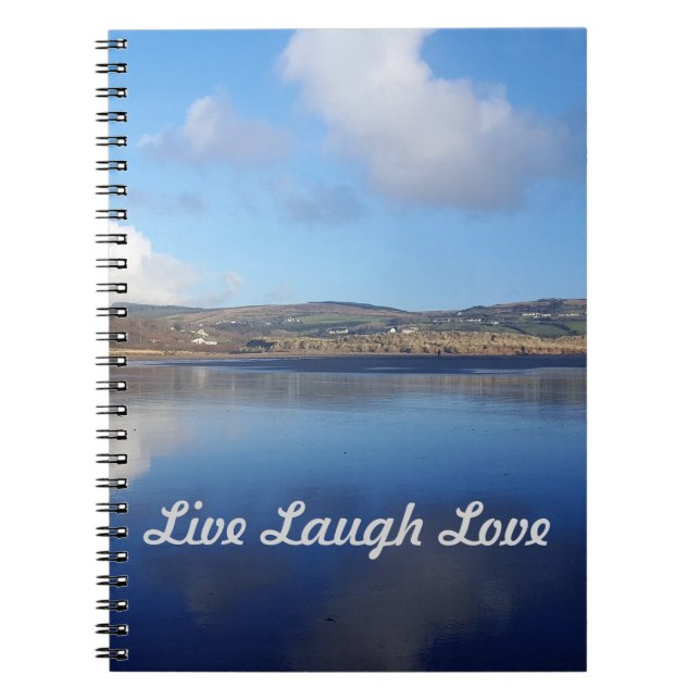 Live laugh love notebook (Front)