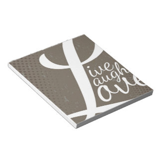 LIVE LAUGH LOVE NOTEPAD