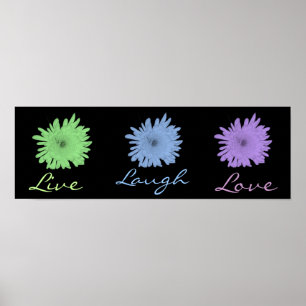 Live Laugh Love Poster