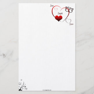 Live laugh love Stationary Stationery