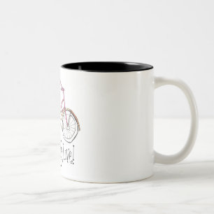 Live, Laugh, Love! Two-Tone Coffee Mug