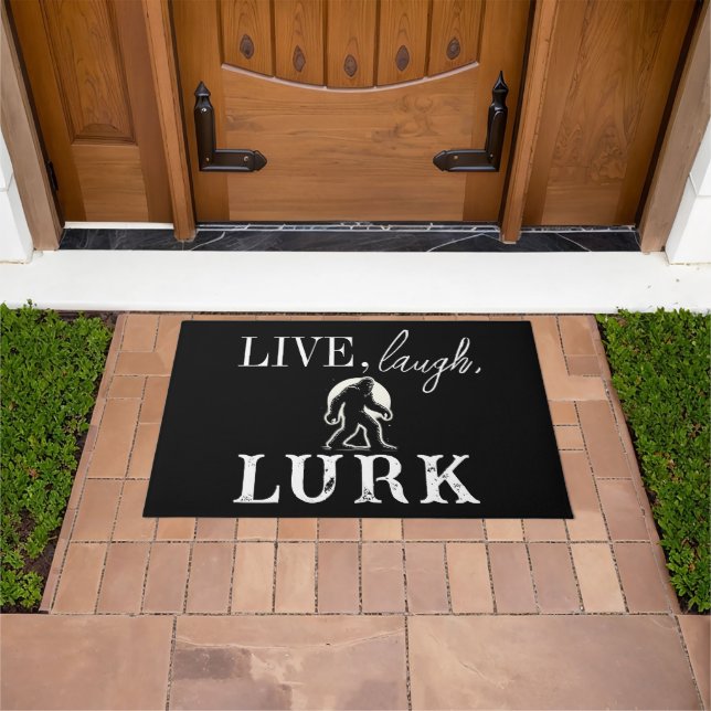 Live, Laugh, Lurk Doormat (Outdoor)