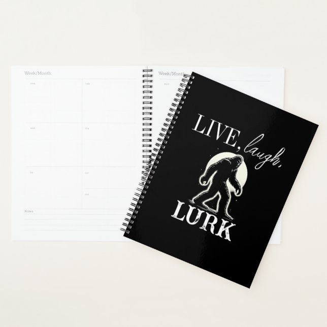 Live, Laugh, Lurk Planner (Display)