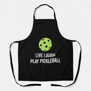 Live Laugh Play Pickleball Apron