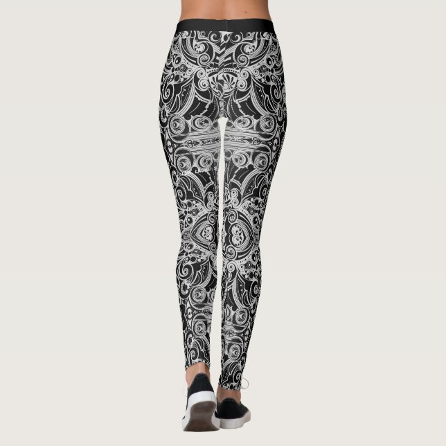 LIVE LAUGH SQUAT LEGGINGS (Back)