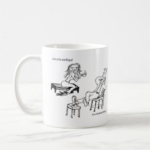 Live Life and Enjoy! Coffee Mug