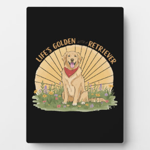 Live Like a Dog Stay Pawsitive (2) Plaque