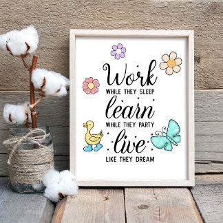 Live Like They Dream Poster