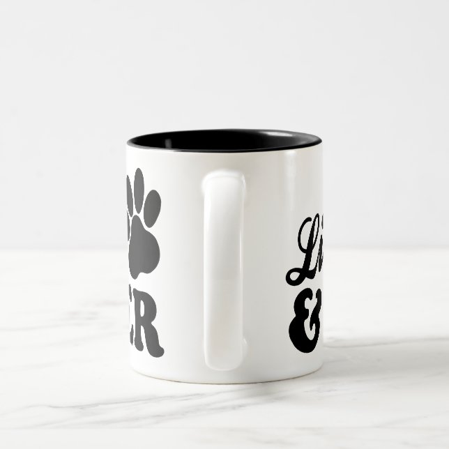 Live Long and Foster Two-Tone Coffee Mug (Handle)