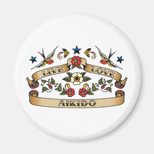 Live Love Aikido Magnet