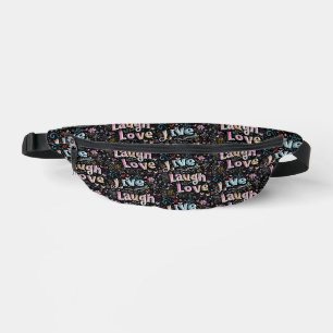 Live, Love and Laugh Bum Bags