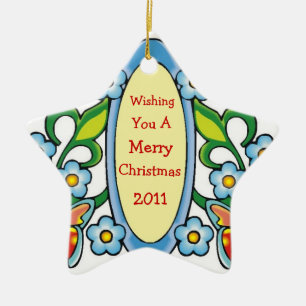 LIVE, LOVE, AND LAUGH STAR ORNAMENT