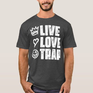 Live Love Awesomerap Music Life Forrap Music vinta T-Shirt