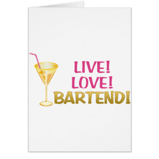 Live! Love! Bartend!