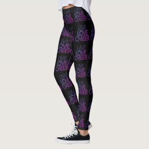 Live Love Cheer Leggings