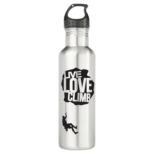 Live Love Climb | Climbing 710 Ml Water Bottle (Front)