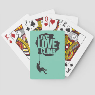 Live Love Climb | Climbing Playing Cards