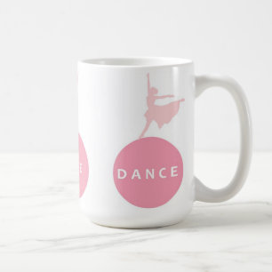 Live Love Dance Ballerinas - Pink - Coffee Mug