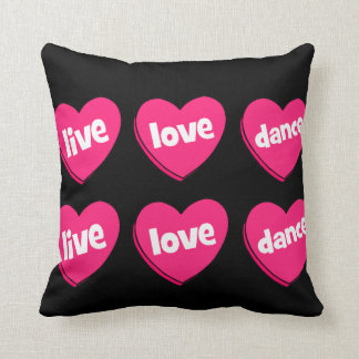 live love dance cushion