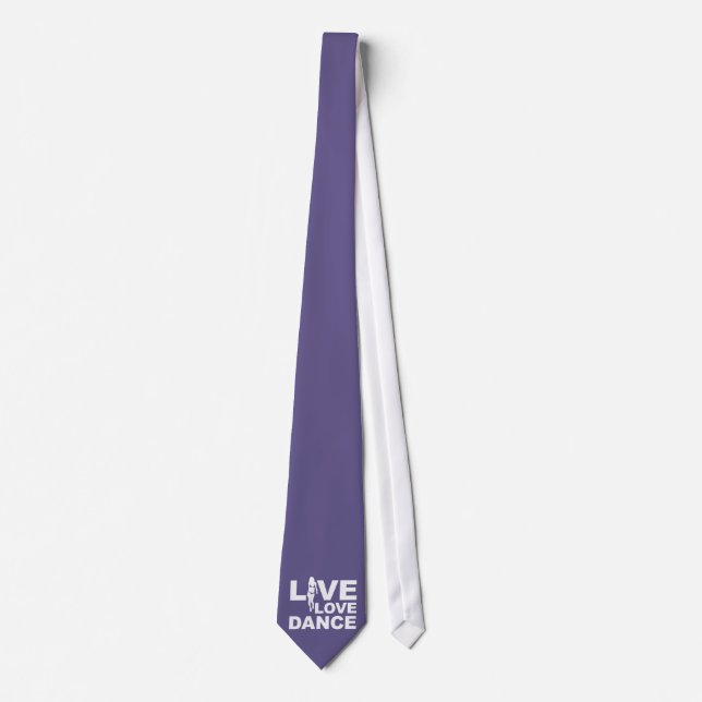 Live Love Dance Tie (Front)