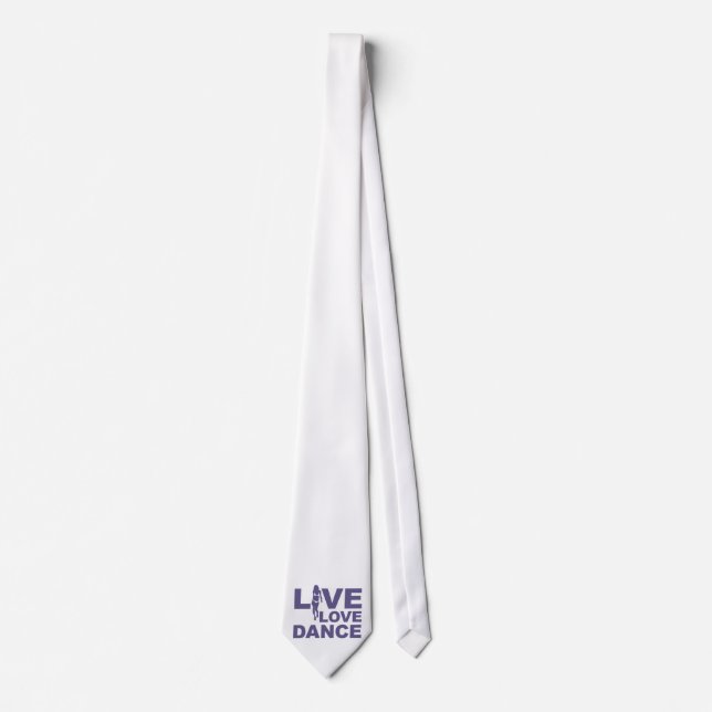Live Love Dance Tie (Front)