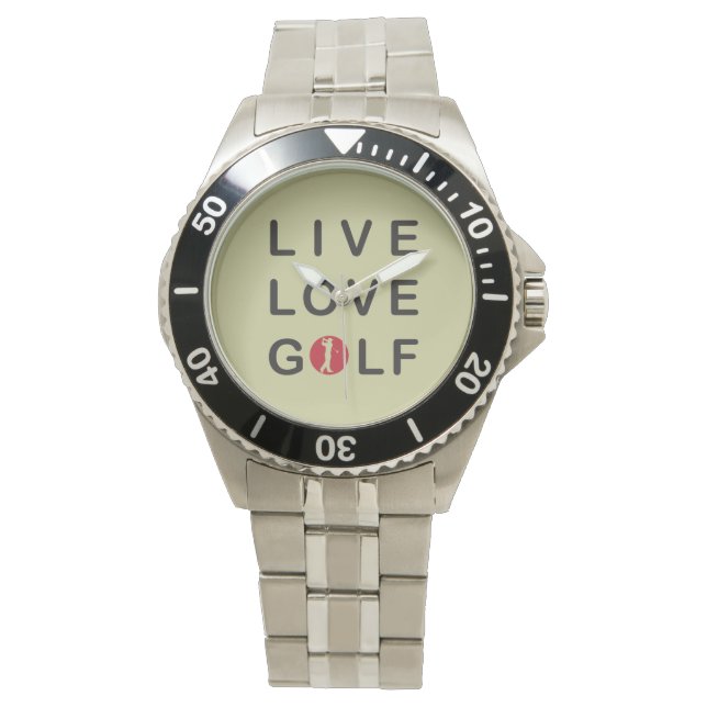 live love golf watch. watch (Front)