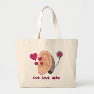 Live, Love, Hear Tote