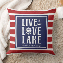 Live Love Lake - Quote Nautical Lakehouse