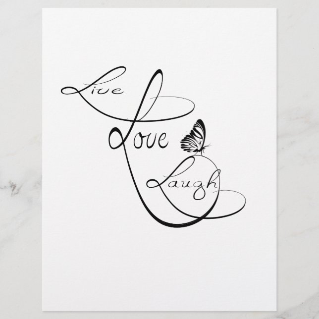 Live love Laugh (Front)