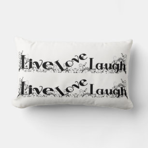 LIVE LOVE LAUGH Design Bedroom or Couch Pillow
